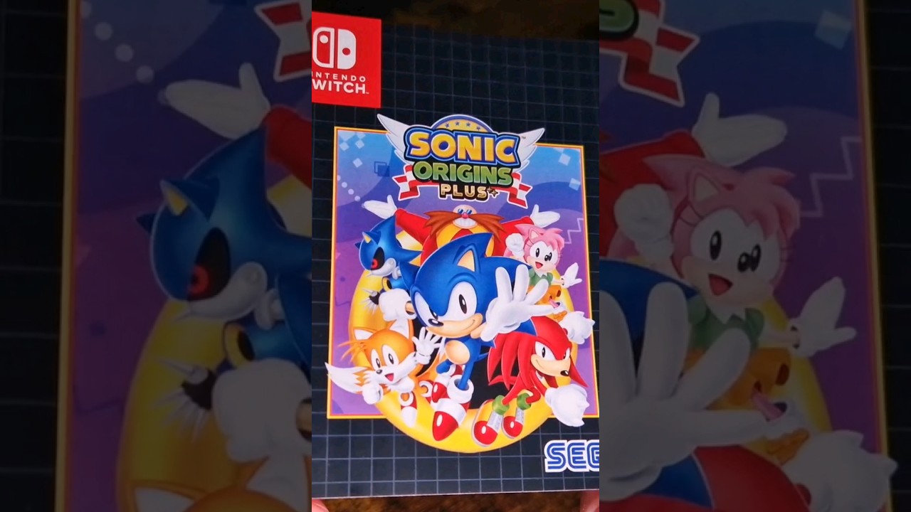 📦 Unboxing | Sonic Origins Plus Limited Edition | Nintendo Switch (Short)