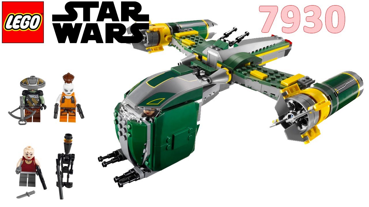 LEGO Star Wars 7930 Bounty Hunter Assault Gunship Speed Build Review