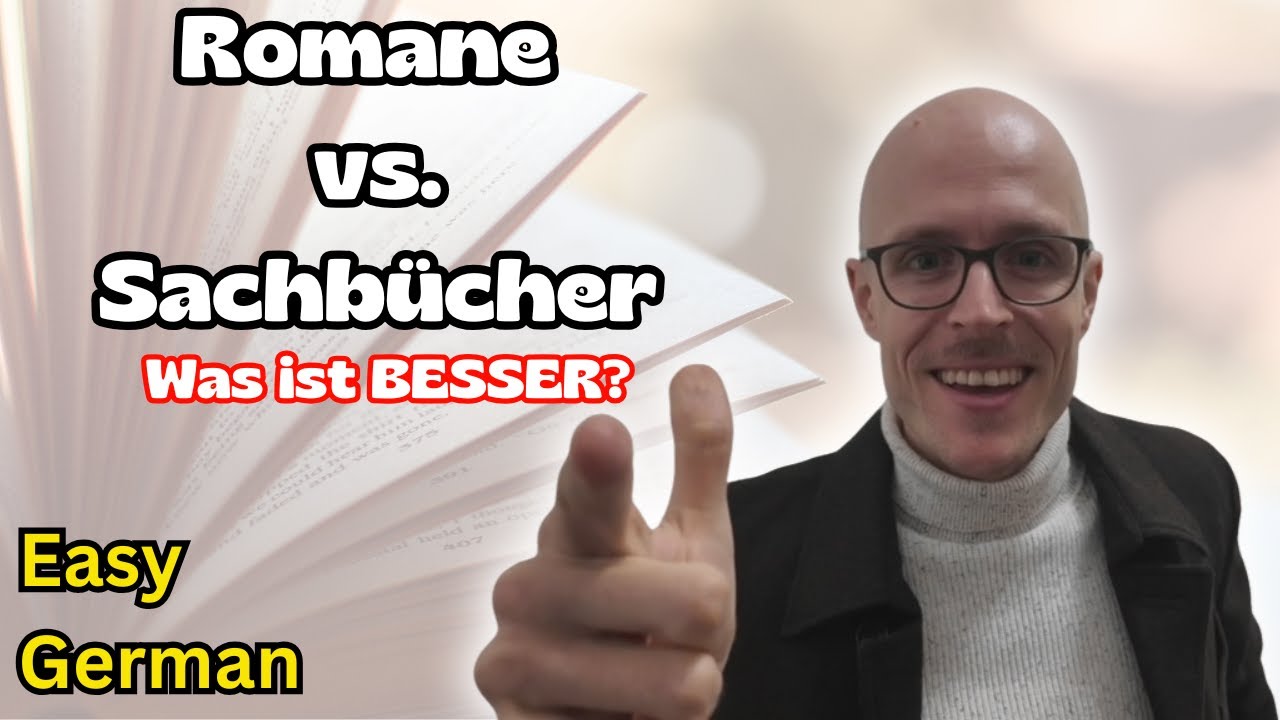 Learn German Podcast Uncut | Roman oder Sachbuch