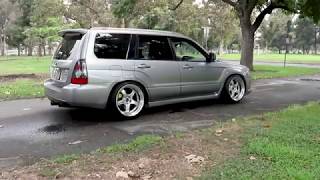 2008 Forester XT Coilover Install Riaction USA Raceland Forester Sg 2002 2008 Coilovers