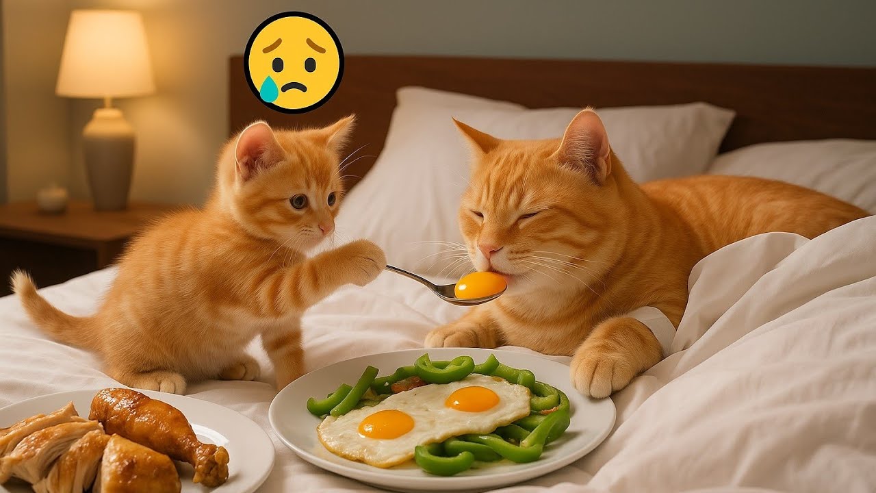 Mama Cat's Desperate Fight Against Illness Will Break Your Heart