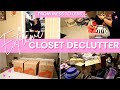 EXTREME CLOSET DECLUTTER 2021 | DECLUTTER WITH ME | FROM MESS TO LESS | BLESSED TO BE A MOMMY