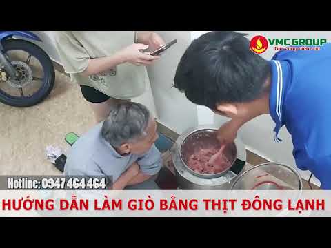 Video HƯỚNG DẪN XAY GIÒ LÀM GIÒ BẰNG THỊT ĐÔNG LẠNH TỪ NHẬT... - youtube