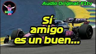 Radio interview with Franco Colapinto, after finishing P15 in the Brazilian Grand Prix. F1 radio
