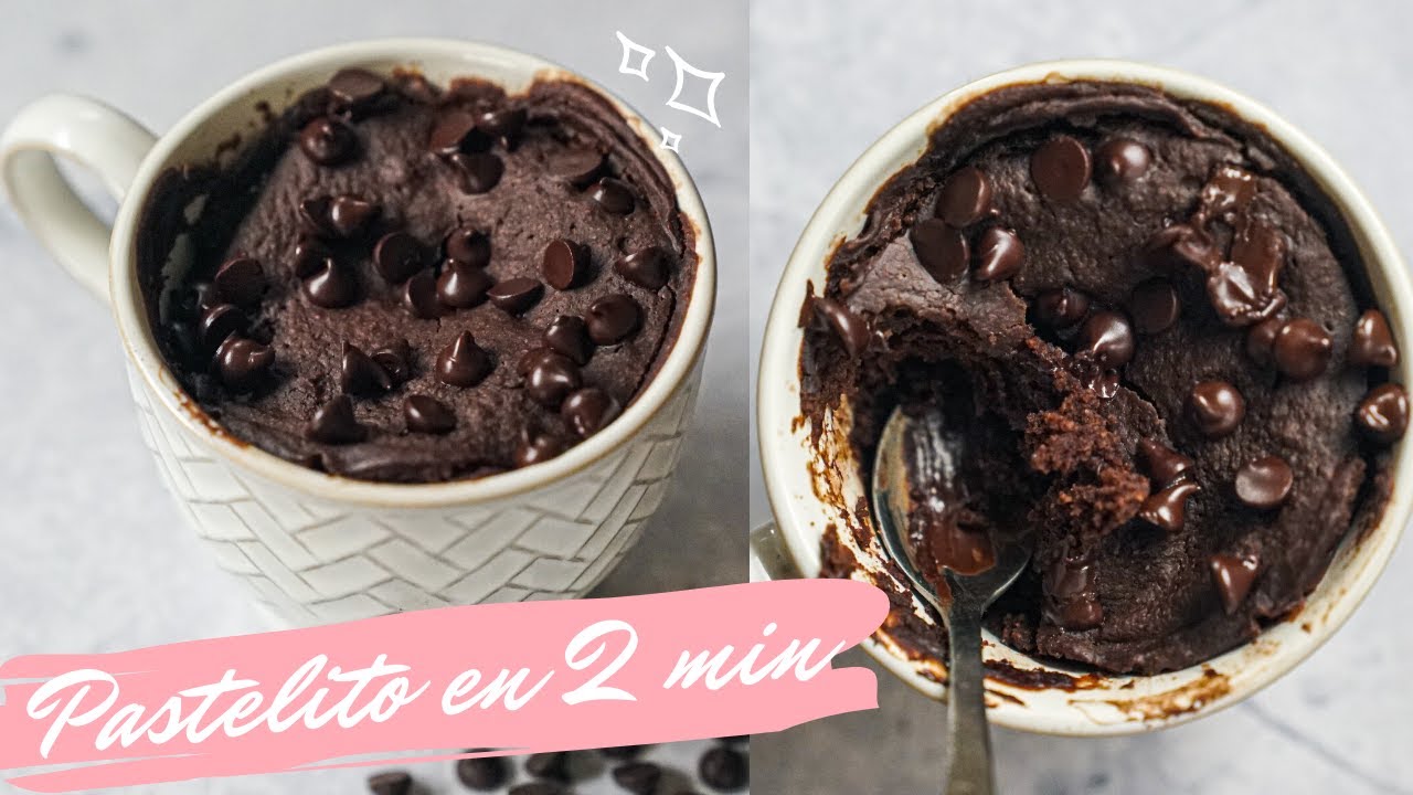 Mug cake de Chocolate en 2 minutos  *en taza | VEG | Auxy