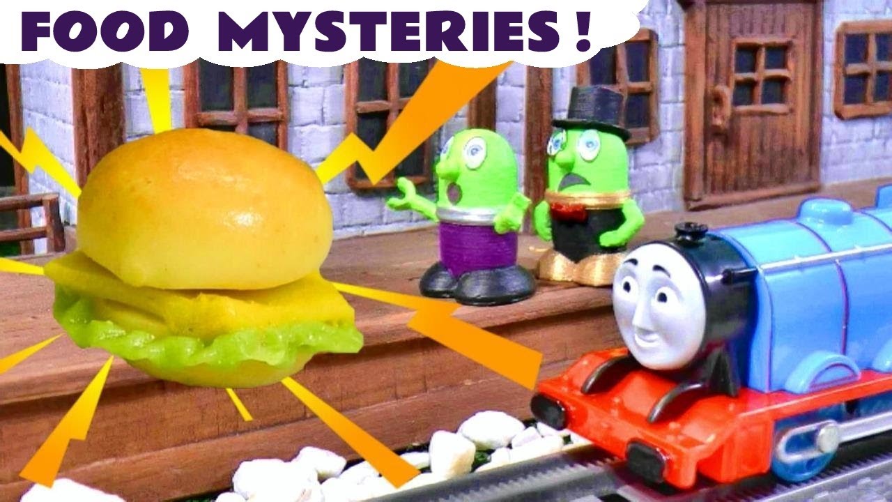 Food Mystery Stories with the Funlings and Toy Trains