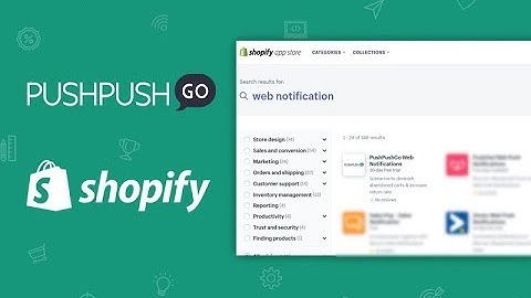 PushPushGo on Shopify