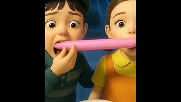 Squid Game AI Korean Snack ASMR #squidgame #squidgame2 #ai #asmr