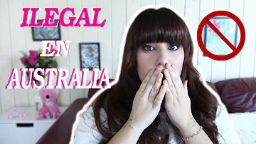 ¿Qué cosas son ilegales en Australia?