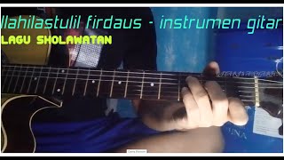 ILAHILASTULIL FIRDAUS COVER INSTRUMEN GITAR FINGERSTYLE