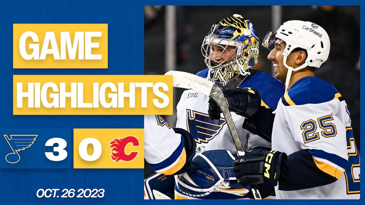 St. Louis Blues' Robert Thomas (18) leads teammates toward the bench after  his goal against the New Jersey Devils during the third period of an NHL  hockey game Thursday, Jan. 5, 2023