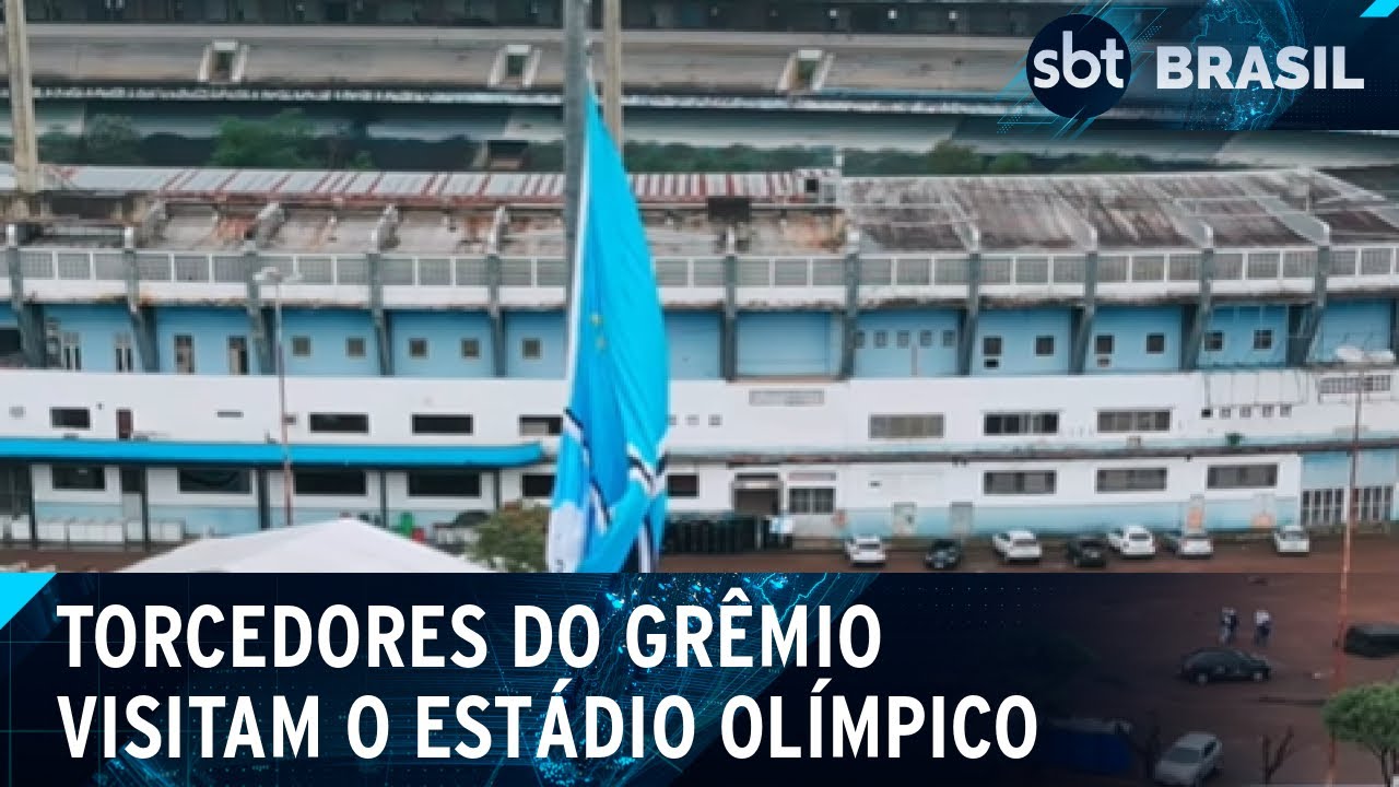 Estádio Olímpico abre as portas para visita em Porto Alegre | SBT Brasil (28/09/24)