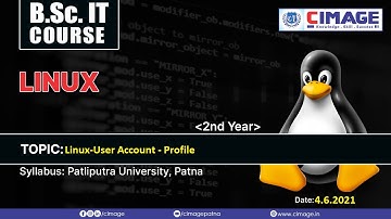 Linux - User - Profile BCA-PPU-2nd Year 2019-2022, 4.6.2021 by Murali Sir-CIMAGE