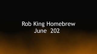 Rob King Homebrew Masterplan 2025 June Report | Kanban | Punk IPA | Original Bitter | Yeast Reuse