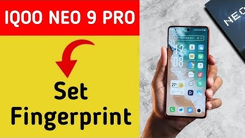 IQOO Neo 9 Pro me fingerprint kaise lagaye, how to set fingerprint lock in IQOO Neo 9 Pro