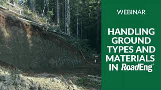 Handling Ground Types and Materials in RoadEng