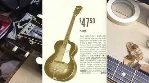 1962 Kay Archtop Guitar Part 1 - Project Introduction