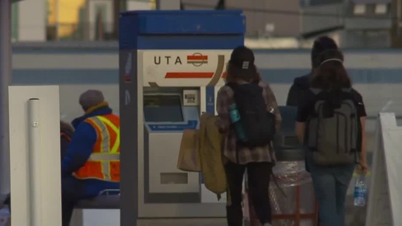 Travelers excited about new TRAX Station at Salt Lake City Airport