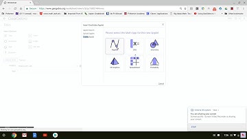 Creating group and task in geogebra