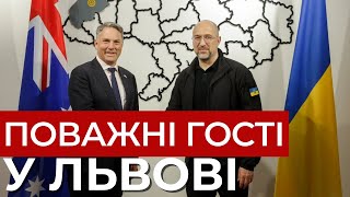 Оголосив Про Великий Пакет Допомоги: Львів Відвідав Міністр Оборони Австралії