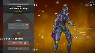 MOVEMENT PLAYER UNLOCKS VOIDED WARRANTY WRAITH SKIN...