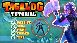 PAANO GAMITIN SI SELENA PARA SA MGA BAGUHAN SA MOBILE LEGENDS | SELENA TAGALOG TUTORIAL GUIDE ML screenshot 4