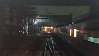 Backride Jatinegara - Gondangdia di malam hari