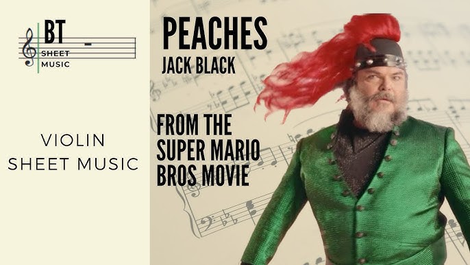 Peaches (arr. Milanov) Sheet Music, Jack Black
