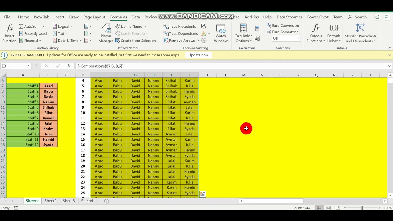 Combination - YouTube