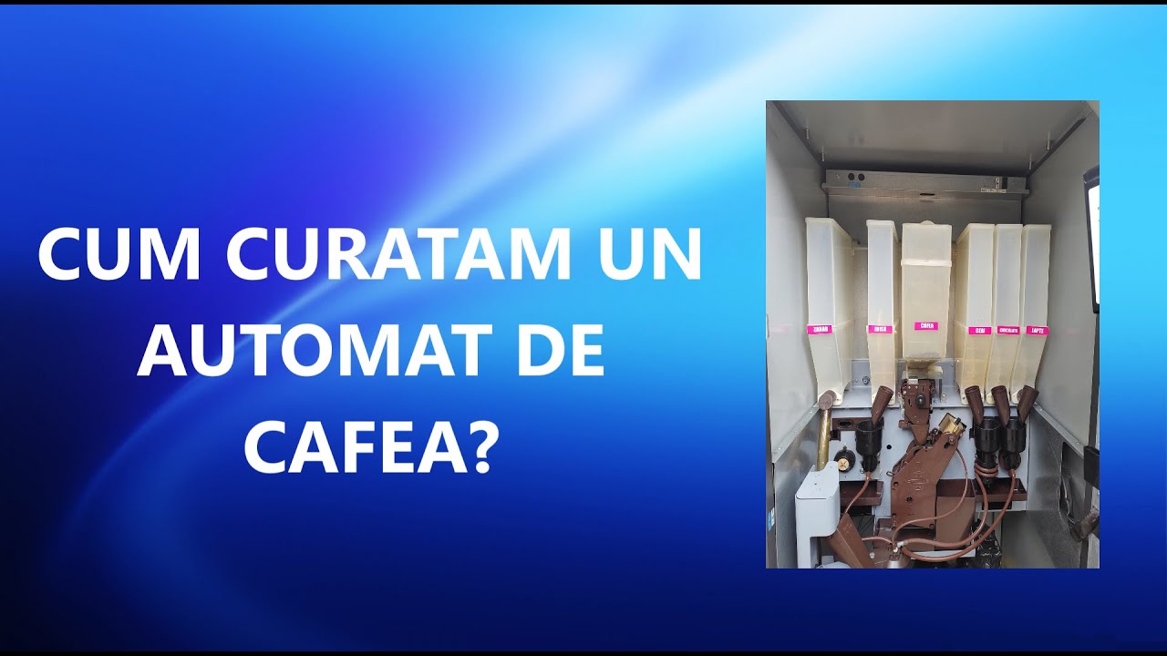 CUM CURATAM UN AUTOMAT DE CAFEA?