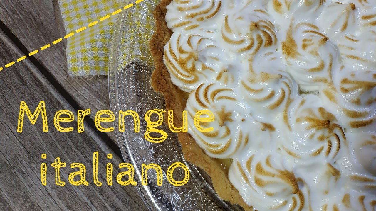 MERENGUE ITALIANO, el más firme de todos,brillante y con un sabor BRUTAL!!!! con MAMBO!!!!