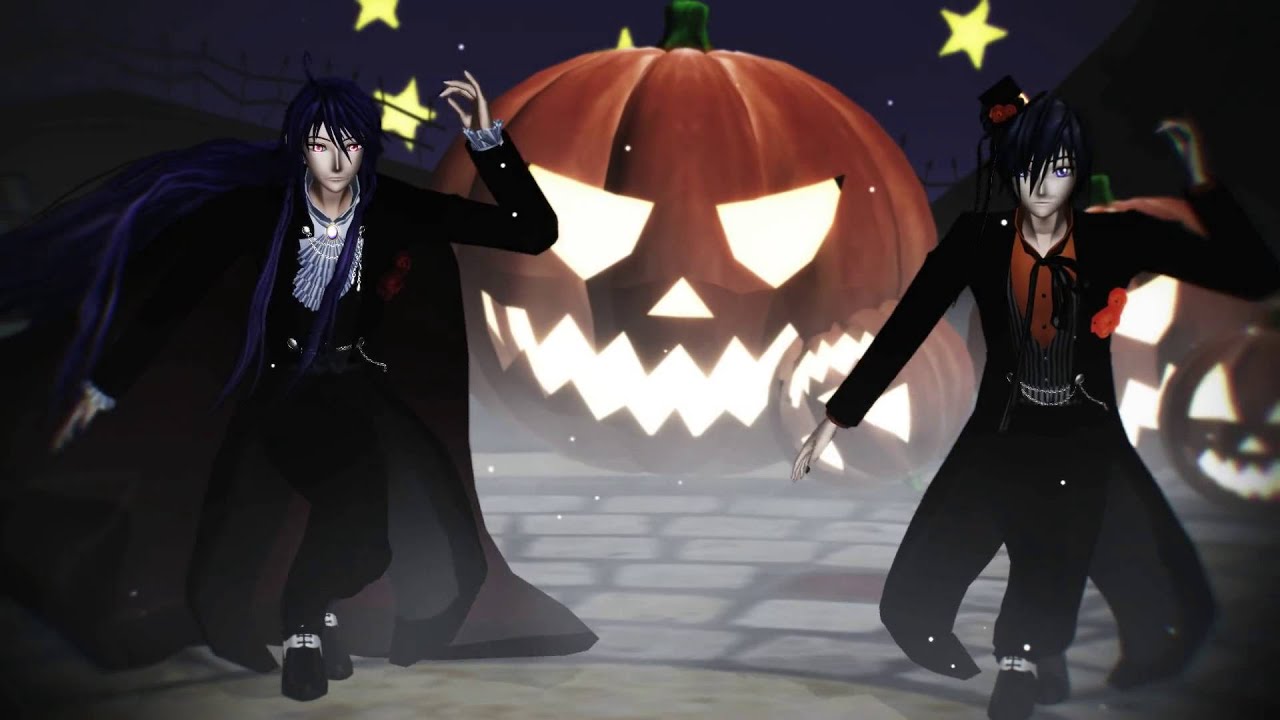 【MMD】Kamui Gakupo & KAITO - Happy Halloween