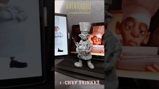 RATATOUILLE movie CHARACTER CHEF SKINNER  of the most dangerous personality!, made with CLAY #clay