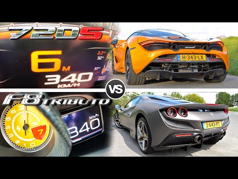 McLaren 720S vs