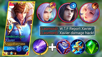 XAVIER TUTORIAL | How To Counter Revamped Leomord | Xavier Top Global Best Build MLBB