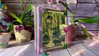 Mystic Spring Forest Journal 🌳 Relaxing Junk Journal Flip-Through (For Sale)