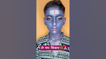 mahadev look special makeup tutorial 🔱🌿🙏🏻 #video #viral #makeup #mahakal