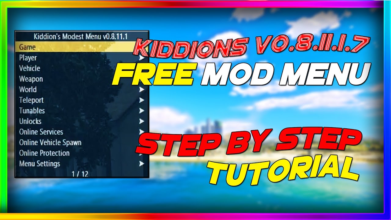 Мод меню скрипты. Kiddions Mod menu GTA 5. Kiddions Mod menu PNG.