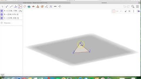 Membuat bangun ruang prisma segitiga pada aplikasi geogebra
