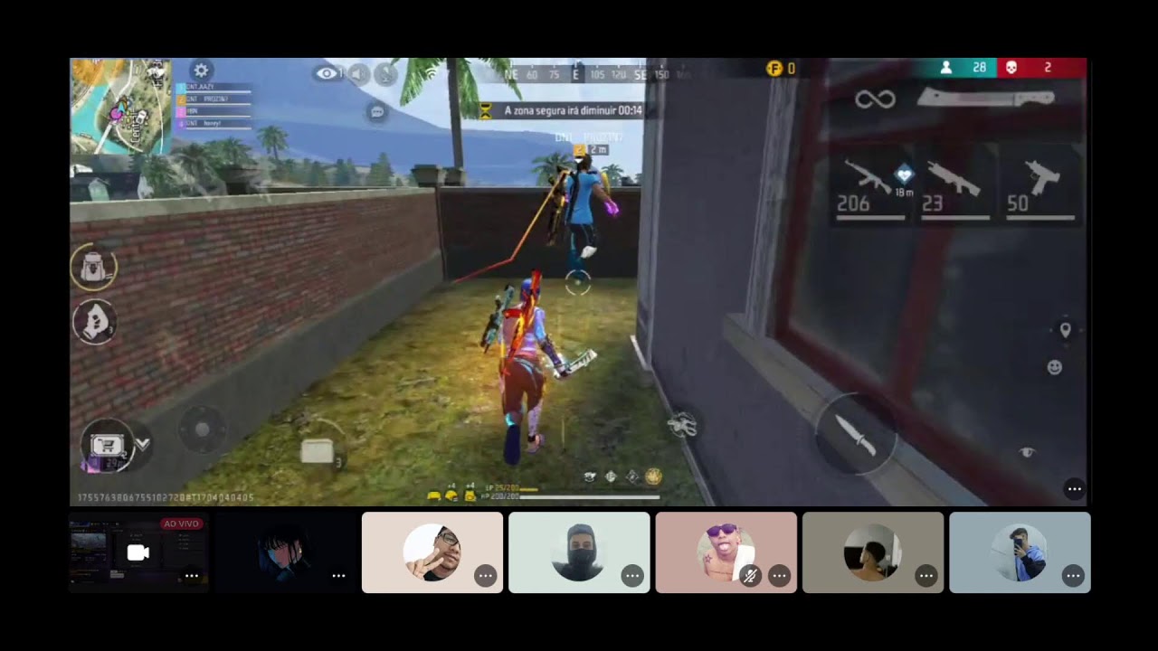 LIVE ON 🔴 XTREINO ON - FREE FIRE 💜 LINE SK💜