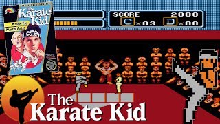 The Karate Kid on the NES - (Letsplay/Gameplay) | MonkeySpaz5000