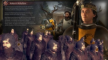 This Mod Turns Crusader Kings Into Total War | Can I Win Robert’s Rebellion?