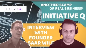 Initiative Q - Everything You Need To Know! With Founder Saar Wilf and OJ Jordan
