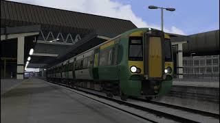 Train Simulator Classic: Southern Class 377 Departing Gatwick Airport