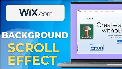How to Add Background Scroll Effect in Wix Studio
