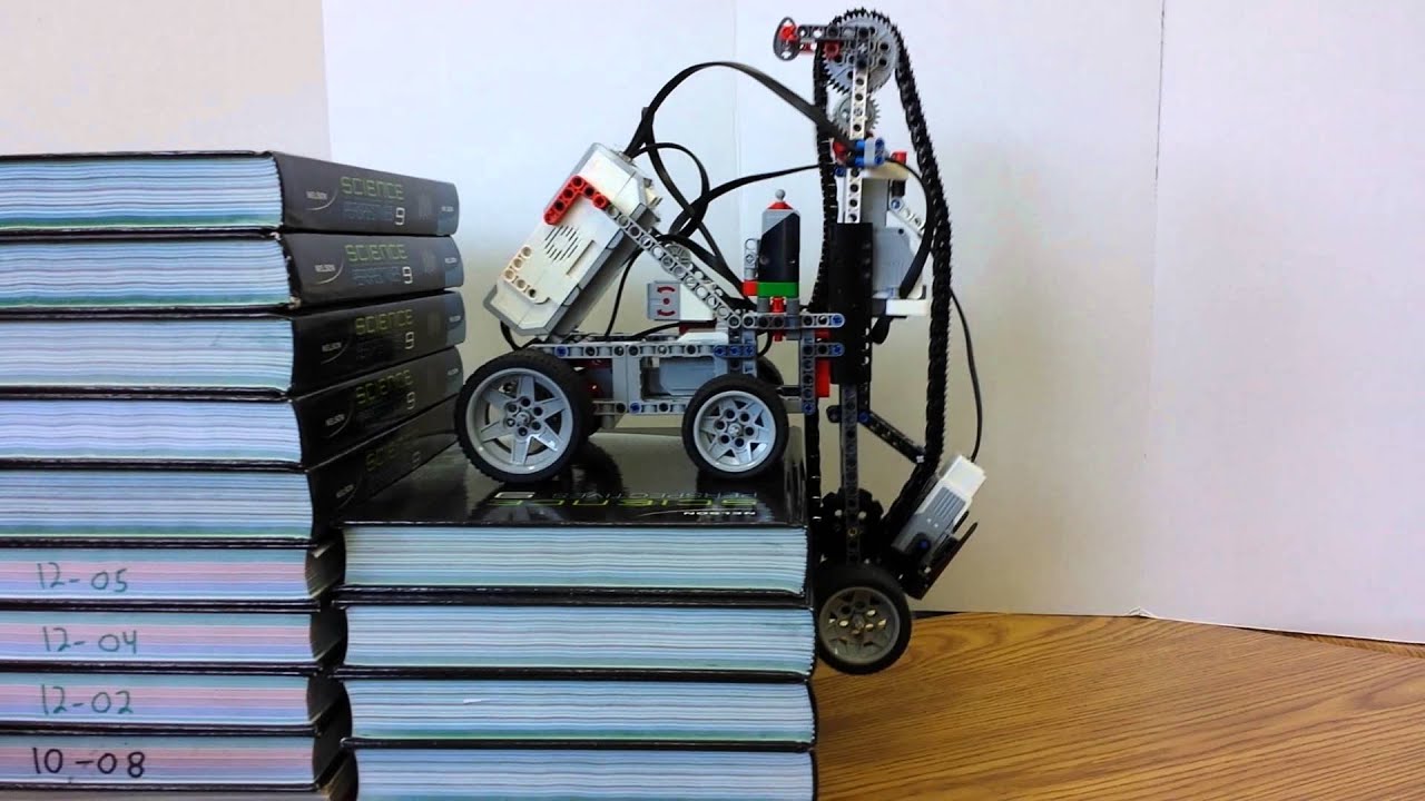 LEGO stair climber robot 2014 YouTube