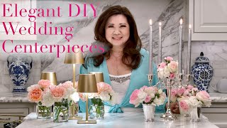 Pro Design Tips: 2 Elegant DIY Wedding Centerpieces