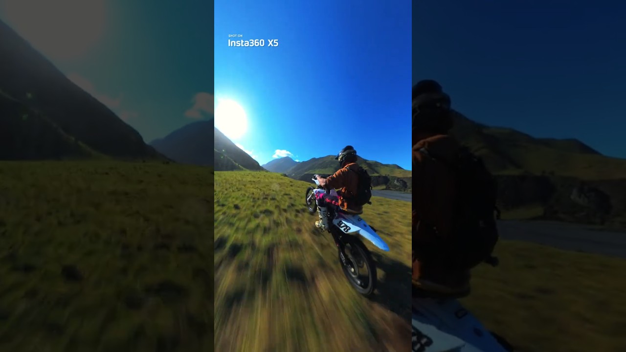 Insta360 X5 ND Filter Cinematic Dirtbike Footage 