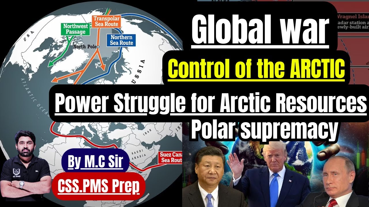 Why the Arctic Matters? Race for the Arctic Explained | Arctic Geopolitics | CSS/PMS Preparation
