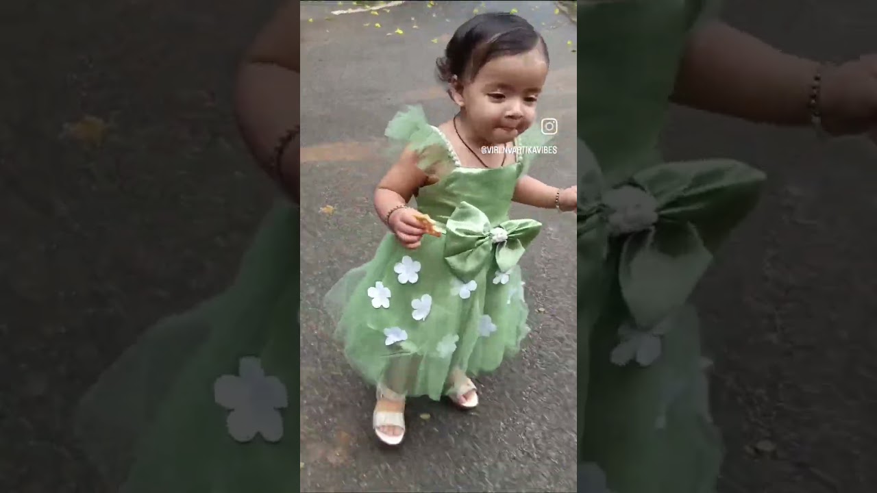 FirstCry dress with my Cutie 